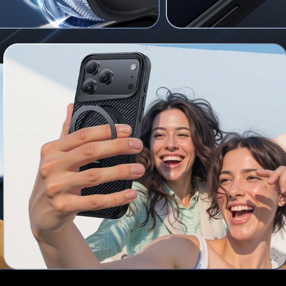 NEW Designed for iPhone 17 Pro Case with 360° Magnetic Stand - Picture 14 of 14